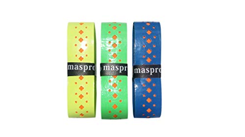 Image of Maspro Pro Tech(200,300,400,500,600,700) Badminton Racket + ONE MASPRO Badminton Grip Free (Blue)