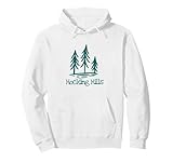 Hocking Hills State Park Rustic Forest Trees Woods Camping Pullover Hoodie