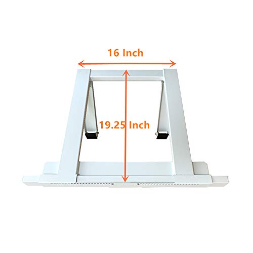 Air Conditioner Bracket,Air Conditioner Support Bracket,No Drilling And No Tools Required, Heavy Duty Steel Construction Holds Up To 200 Lbs, With Installation Instruction Manual #TOP4