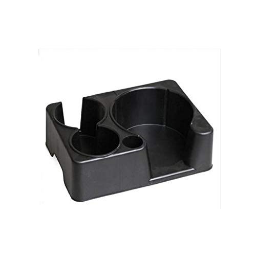 Porte-gobelet de Voiture Noir, Porte-gobelet de Voiture Portable Noir en Plastique, Porte-gobelet d'eau créatif
