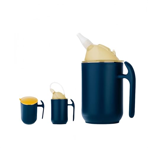 UKYCEORA授乳用こぼれ防止カップ 高齢者用多機能ストローカップ 窒息防止 漏れ防止 マタニティ用コップ 大人 寝たきり 術後回復 産後ケア