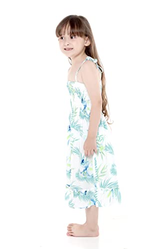 Image of Hawaii Hangover Family Matching Hawaiian Clothes, Orchid Breeze White | Family matching Hawaiian outfits, Orchid Breeze White, lightweight rayon, machine washable, tropical floral print, luaus