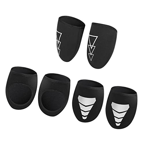 Cubiertas para zapatos de montaña Kowaku, protector de punta, resistentes al agua y al viento, tejido de buceo flexible, diseño de ajuste fácil, ideal para principios de primavera miniatura 7