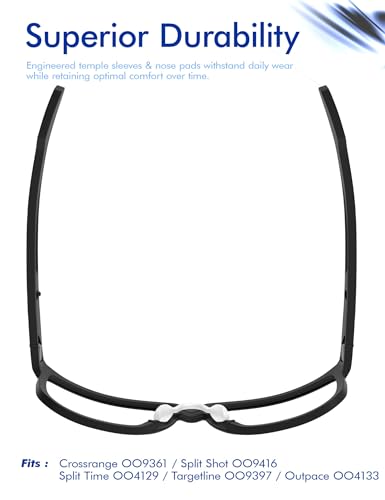 Image of SAUCER Replacement Nose Pieces Pads for Oakley Corridor OO9248 | OO9248A Sunglasses