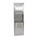 Diplomat Series Paper Towel Dispenser and Waste Receptacle