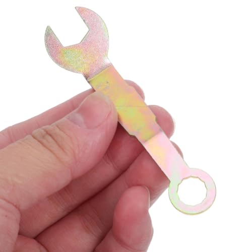 Toddmomy - Llave angular para puertas empotradas, juego de 3 piezas, para ajuste de bisagras de puertas correderas y plegables, herramienta de reparación para clósets miniatura 4
