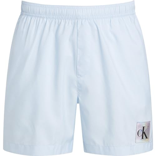Calvin Klein Medium Drawstring 909 KM0KM00909 Cordón Mediano, Azul (Keepsake Blue), XXL para Hombre