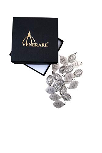 Bulk Medal Lot of 20 Metal Saint Pendant (St. Cecilia)2