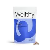 Wellthy Night Time Thermogenic - Vitamin B6, Ashwagandha & Melatonin - Nighttime Thermogenic for Women - Belly Thermogenic - Natural Weight Loss Supplements for Women, 60ct