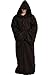 Cosplaysky Star Wars Jedi Robe Costume Adult Hooded Cloak Brown Medium