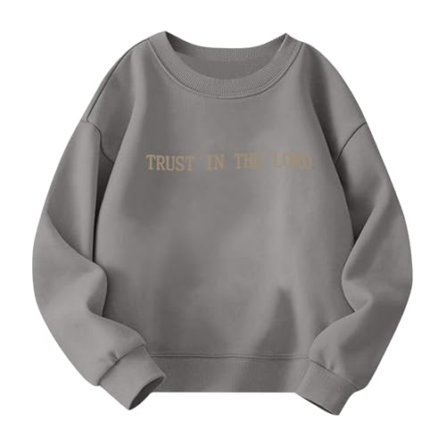 Sweatshirt for Girls Boys Jesus Loves You Crewneck Pullover Casual Long Sleeve Top Comfortable Religious Clothing2