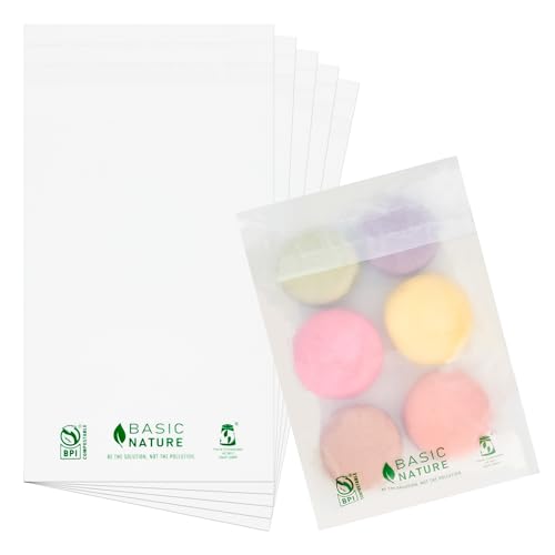 Restaurantware Food Storage Bags 100 Count 6 x 4 Inches Translucent Adhesive Bags Plastic Reusable Translucent for Cold Food Storage
