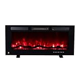 AVERA Chimenea Calefactor Eléctrica 32” con WiFi