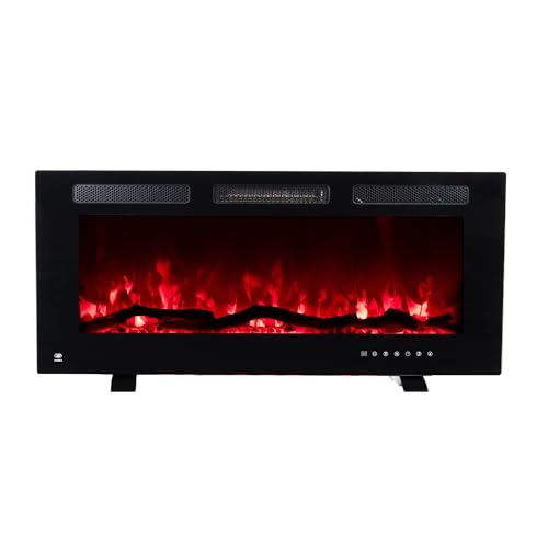 La mejor selección de Calentador Avera , tabla con los diez mejores. 42 AVERA Chimenea eléctrica para Sala 32' con WiFi, Temperatura 50°C, Temporizador 0 a 12 hrs, Cobertura 30 m2, 7 Colores de flama, Instalación empotrable Pared o de pie....