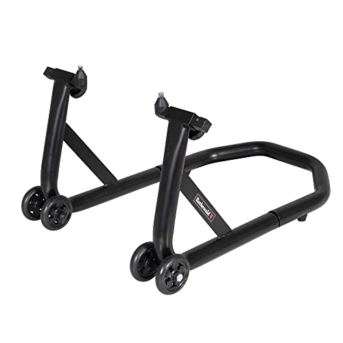 Rothewald Lève-moto avant en acier, adaptateur de broche universel, jusqu'à 300 kg, grande...