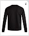 Spyder Mens Crewneck Sweatshirt - Soft Performance Fleece Pullover Sweatshirts for Men - Casual Gym Workout Mens Sweatshirt, Size Large, Black