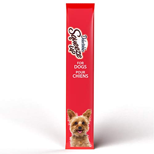 Hartz Delectables Squeeze Up Chicken Dog Lickable Treats, 32 Dog Treat Tubes #TOP3