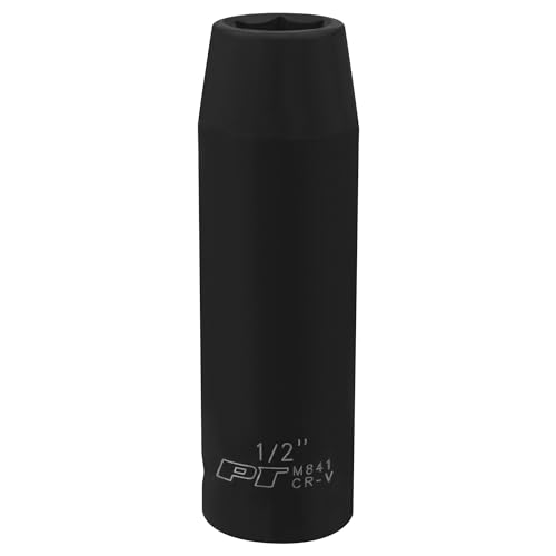 Image of Performance Tool M841, 1 /2-Inch Drive 1 /2-Inch 6pt Deep Wall Impact Socket - Chrome Vanadium Steel