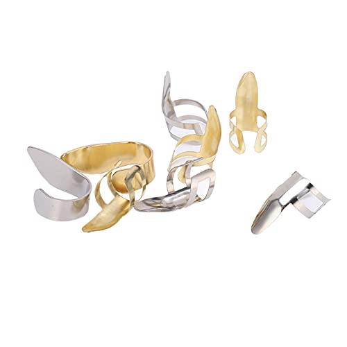 Médiators, 8 médiators en métal réglables pour guitare, banjo, ukulélé, accessoires d’instruments de musique - Les Beatles, Paul McCartney, John Lennon, RIngo Starr, George Harrison Médiators, 8 médiators en métal réglables pour guitare, banjo, ukulélé, accessoires d'instruments de musique – Image 7