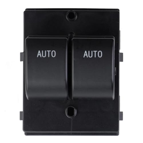Interrupteur de lève-vitre en ABS Noir durable pour Ford Mustang