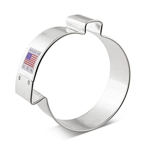 Orange Cookie Cutter, 3.25" Made In Usa By Ann Clark #TOP7