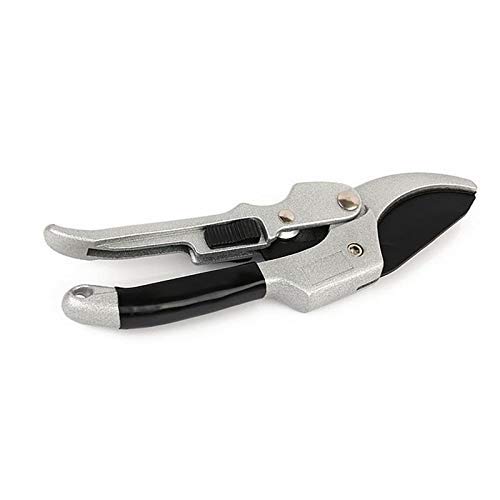 TEmkin Tijeras de podar, Tijeras portátiles de nitidez, Tijeras de podar manuales para jardinería, Herramienta de Tijeras de jardín para arbustos, Tijeras de Rama de Yunque, podadora de jardín