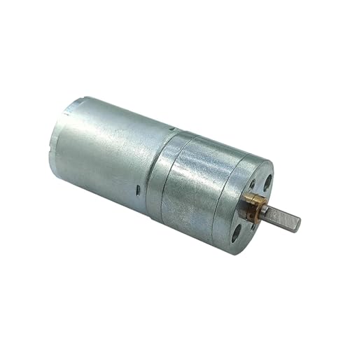 Moteur à engrenages de précision 25mm 25GA-370 avec boîte métallique intégrée