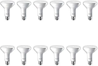 Philips LED Flicker-Free Indoor BR30 Flood Light Bulb, Non-Dimmable, EyeComfort Technology, 650 Lumen, Daylight (5000K), 9W=65W, E26 Base, 12-Pack