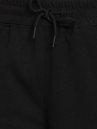 Image of Alan Jones Clothing Women's Fleece Solid Joggers Trackpant | Cotton Blend Sweatpants with Drawstring & Side Pockets | Soft Winter Wear Regular Fit