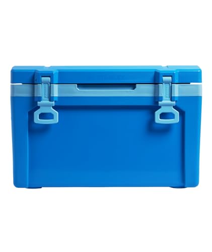 Image of Stanley Adventure Outdoor Cooler 50 qt | Heavy Duty Outdoor Camping Cooler with Easy Carry Handle | BPA-Free | Azure