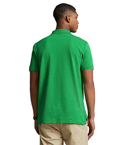 Image of POLO RALPH LAUREN Classic Fit Mesh Polo Shirt Golf Green SM