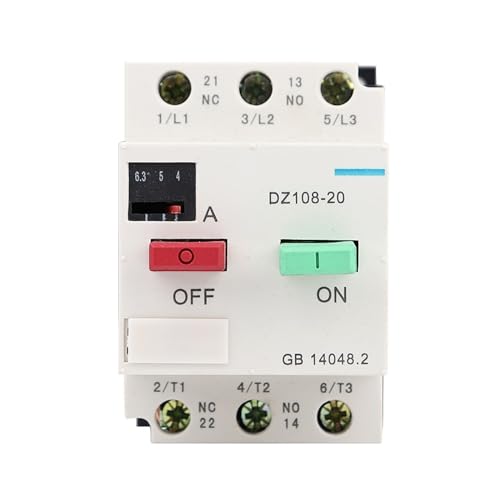 Image of DZ108-20 /211 111 AC Motor Starter Universal Motor Motor Protection Starter(DZ108-20 211,2-3.2A)