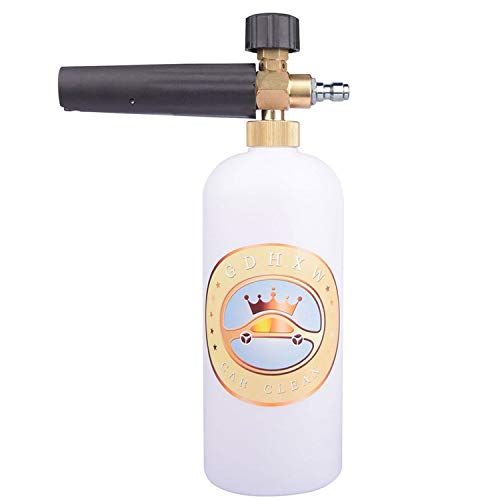 GDHXW 666 Foam Cannon Lance with 1/4” Standard Quick Connector for Pressure Washer