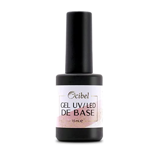 Ocibel – Gel de de base Uv/Led pour adhérence, tenue et protection des autres couches. Viscosité moyenne et auto-égalisant de couleur transparente. De très haute qualité, il s’utilise sans Primer
