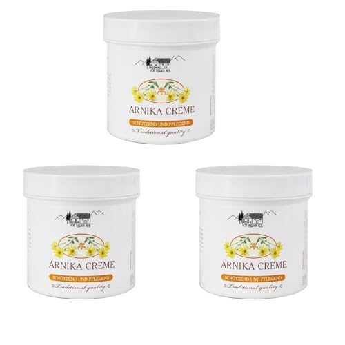 Crema Arnica 3 Unds [ Alivia El Dolor En Articulaciones y Musculos ]Fabricado en Alemania 250ml X 3 Unds
