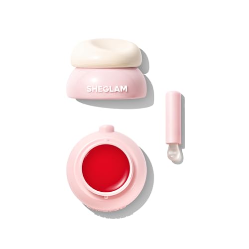 SHEGLAM Hydra Jelly Pocket Lip Jam Hydrating Nourishing Lip Gloss Moisturizing Lip Makeup-Watermelon Whirl