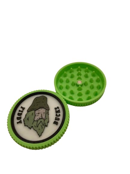 Donny Fiddy Bucks Herb Grinder - Big LEZ Show - Judge Grinda - 3D Printed (Light Green, Compact)