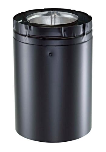 Image of Replacement For Compatible With DuraVent 46DVA-12B Aluminum/Galvanized Steel Direct Vent Exhaust Pipe 12 L in.