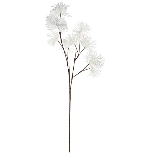 Hogar y Mas Flor Blanca Artificial, Ramas Decorativas Altas. Flores Decoración Jarrones...