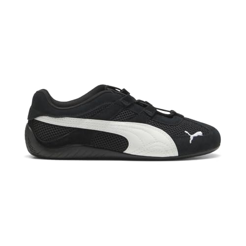 PUMA Womens Speedcat Go Lace Up Sneakers Shoes Casual - Black
