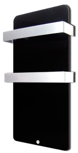 Haverland XTAL6N   Radiador secatoallas eléctrico 600W, color negro