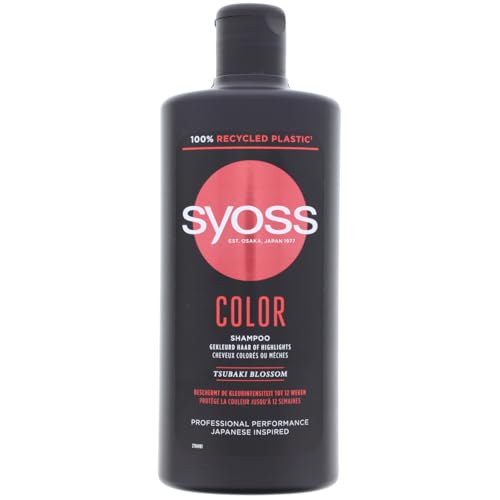 Syoss Shampoo Color 440ml für Gefärbtes & Gesträhntes Haar Schutz & Pflege