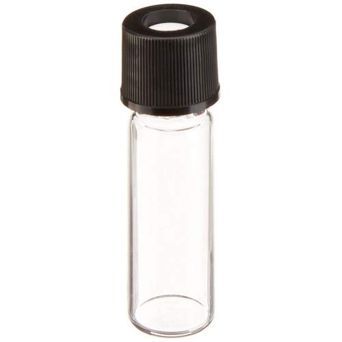 J.G. Finneran Associates 806550T-1232, Clear 10-425mm Threaded Vial (5 Packs of 100 pcs)