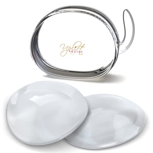 Silicone Bra Inserts - Clear Gel Push Up Breast Pads - Bra Padding Bust Enhancer