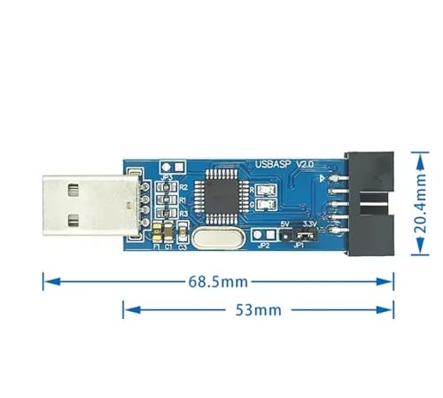 Programmateur USBASP AVR ISP pour Windows 7 avec support de puces 64K - 4