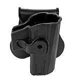 BOOMSTICK Gun Accessories Swivel 360 Degree Paddle Holster Fits CZ P-07 P-09 Tactical Pistol OWB Concealed Carry, Black