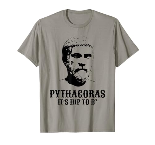 Math mathematician philosopher Pythagoras T-Shirt