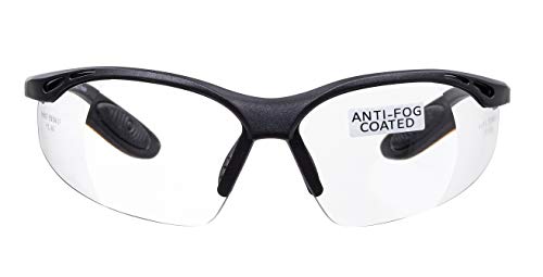 voltX CONSTRUCTOR Schutzbrille mit Lesehilfe, Vollvergrößerung (Nicht bifokal) (FARBLOS +1,50 Dioptrien).