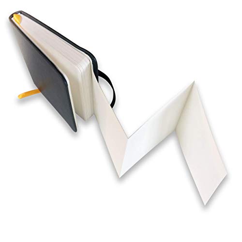 Field Artist 6.5 in. x 6.5 in. Square Watercolor Journal, Hardbound with 80 pgs. 200 GSM, Cold Press Paper - Thumbnail 5