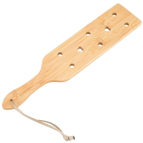 GORGECRAFT Beech Wood Paddle with Heart Airflow Holes Lightweight Bamboo Greek Fraternity Sorority...